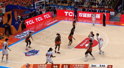 广东男篮不敌山东 外援表现成胜负关键